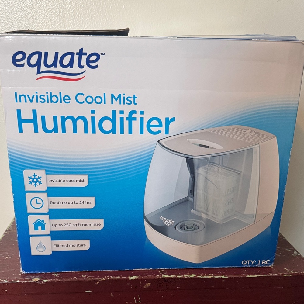 EQUATE Invisible Cool Mist HUMIDIFIER